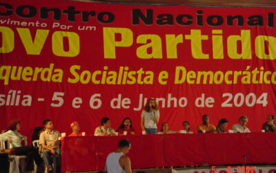 Reunião que deu ínicio a construção do PSOL