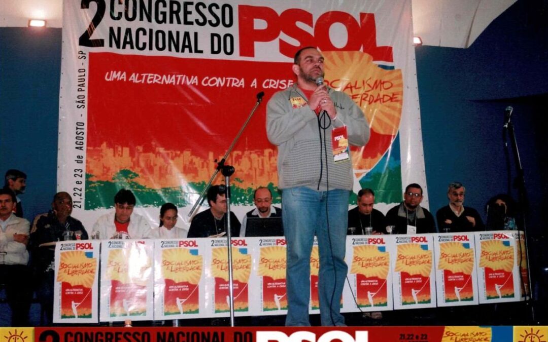 Mesa do segundo congresso do Psol